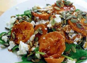 Recette du lecteur :Salade de patates douces, épinards et feta 