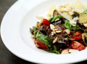 La recette de la semaine G2 :Caponata printanière au mascarpone &polenta au basilic 