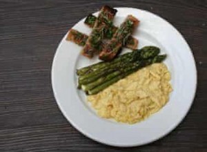 La recette hebdomadaire du G2 :Asperges rôties aux œufs brouillés et toast d anchois au beurre 