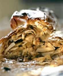 Apfelstrudel facile à préparer de Nigel Slater 