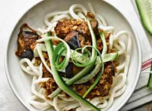 Recette des nouilles udon au miso et aux noix de Yotam Ottolenghi 