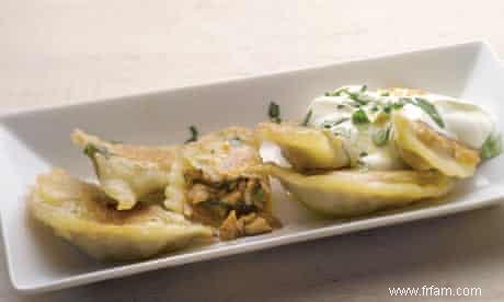 Recette des raviolis farcis au yaourt de brebis de Yotam Ottolenghi 