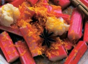 Les recettes à la rhubarbe de Nigel Slater 