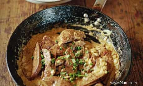 Recette Foie d agneau à la crème de whisky 