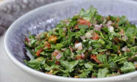 Salades d été :recette de salade de persil 