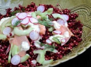 Salades estivales :recette de truite fumée et de sarrasin grillé 