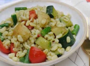 Salades d été :Salade italienne de farro aux légumes et recette de pesto 