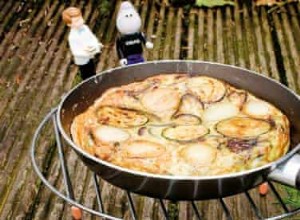 Livre de cuisine de l élève :Tortilla de courgettes, pommes de terre et oignons 