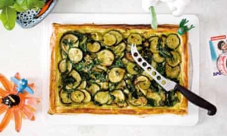 Livre de cuisine de l étudiant :Tarte végétalienne verte 