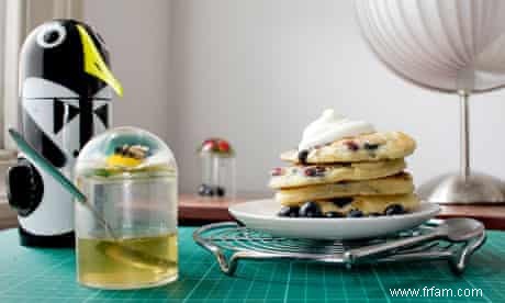 Livre de recettes de l élève :Pancakes aux myrtilles 