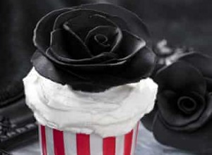 La recette des cupcakes à la rose noire 