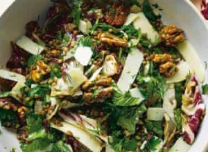 Recette Lentilles, radicchio et noix de Yotam Ottolenghi au miel de manuka 