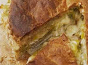 Tarte aux poireaux et taleggio de Nigel Slater et pommes avec des recettes de crème à la vanille 