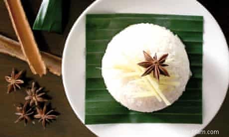 Recette du nasi lemak (riz à la noix de coco) 