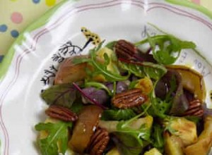 Recette de salade de panais rôtis et pommes 