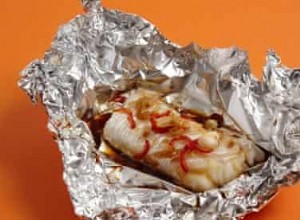 Recette de Poisson en papillote à l ail, au gingembre et au piment 