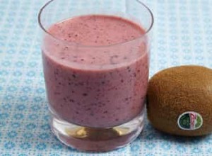 Recette de smoothie petit-déjeuner au kiwi 