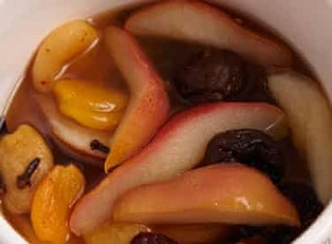 Recette de fruits d hiver pochés à la sauce citronnée 