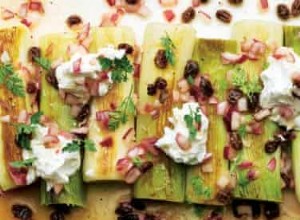 La recette des poireaux braisés au lait de chèvre de Yotam Ottolenghi 