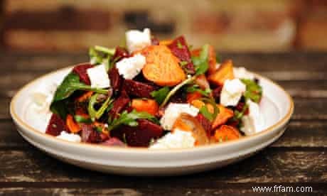 Salade de betteraves et patates douces d Angela Hartnett 