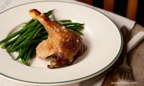 la recette du confit de canard 