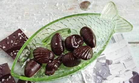 recette Caramels aux coquillages 