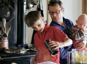 Appelez ça un travail? L écrivain culinaire Hugh Fearnley-Whittingstall et Chloé, 14 ans, Oscar, 12 ans et Freddie, 8 ans 