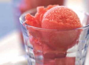 recette Sorbet framboise-rosé 