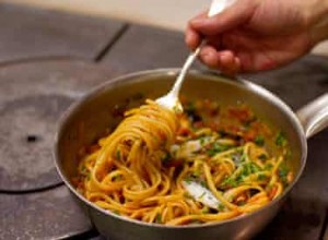 La recette des spaghettis alla puttanesca d Angela Hartnett 