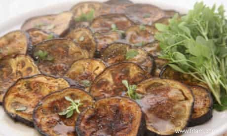 Recette d aubergines marinées au miel et au vinaigre 