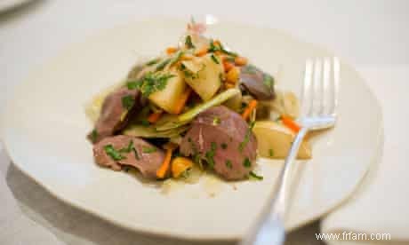 Recette de la salade de pigeon ramier d Angela Hartnett 