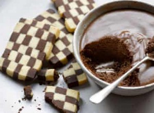 Recette Biscuits damier et mousse au chocolat noir de Dan Lepard 