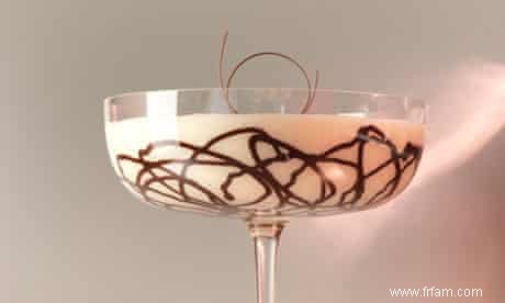 recette martini au chocolat blanc 