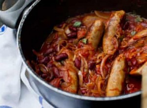 La recette du ragoût de saucisses et de haricots rouges d Angela Hartnett 