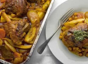 Les recettes de Yotam Ottolenghi pour les jarrets d agneau aux pois chiches, fenouil et abricots, plus betteraves, carottes et salade de chou rouge 