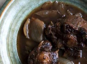 Les recettes de queue de bœuf et poires pochées de Nigel Slater 