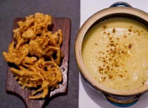 Recette de la soupe épicée de panais avec bhaji à l oignon d Angela Hartnett 