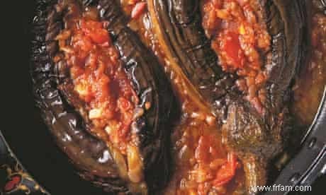 Recette d aubergines farcies  Swooning Imam  