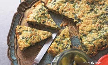 Recette de Kookoo sabzi ou omelette aux herbes 