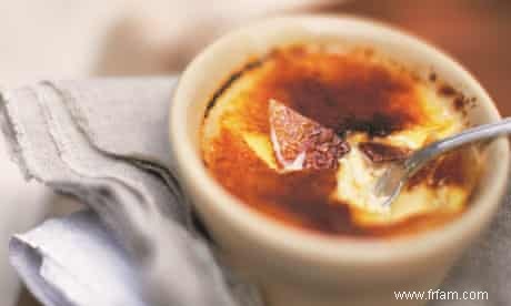 Recette de la Saint-Georges :crème brûlée Earl Grey 