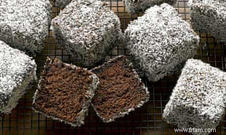 La recette de Dan Lepard pour les lamingtons au double chocolat, plus les parchemins australiens 