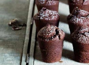 Recette végane de timbales chocolat-tahini 