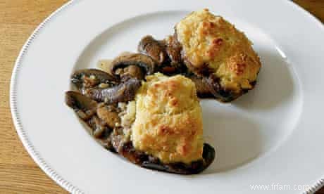 Recette de champignons, scone et crème sure de Hugh Fearnley-Whittingstall 