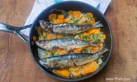 La recette de l escabèche de sardines d Angela Hartnett 