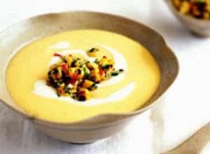 Recette de Soupe à la citronnelle et au maïs avec crème fraîche 