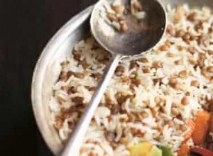 Recette de biryani aux légumes 