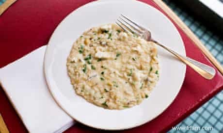 La recette du risotto aux châtaignes et au gorgonzola d Angela Hartnett 