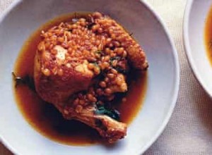 La recette de Nigel Slater pour le poulet au four, le blé et l aneth 