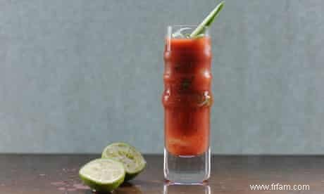 Préparez votre propre cocktail de vierge marie chinoise 