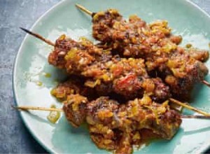 Recettes de Yotam Ottolenghi :brochettes d agneau au safran et au piment, ainsi que gâteau aux noix et au halva 